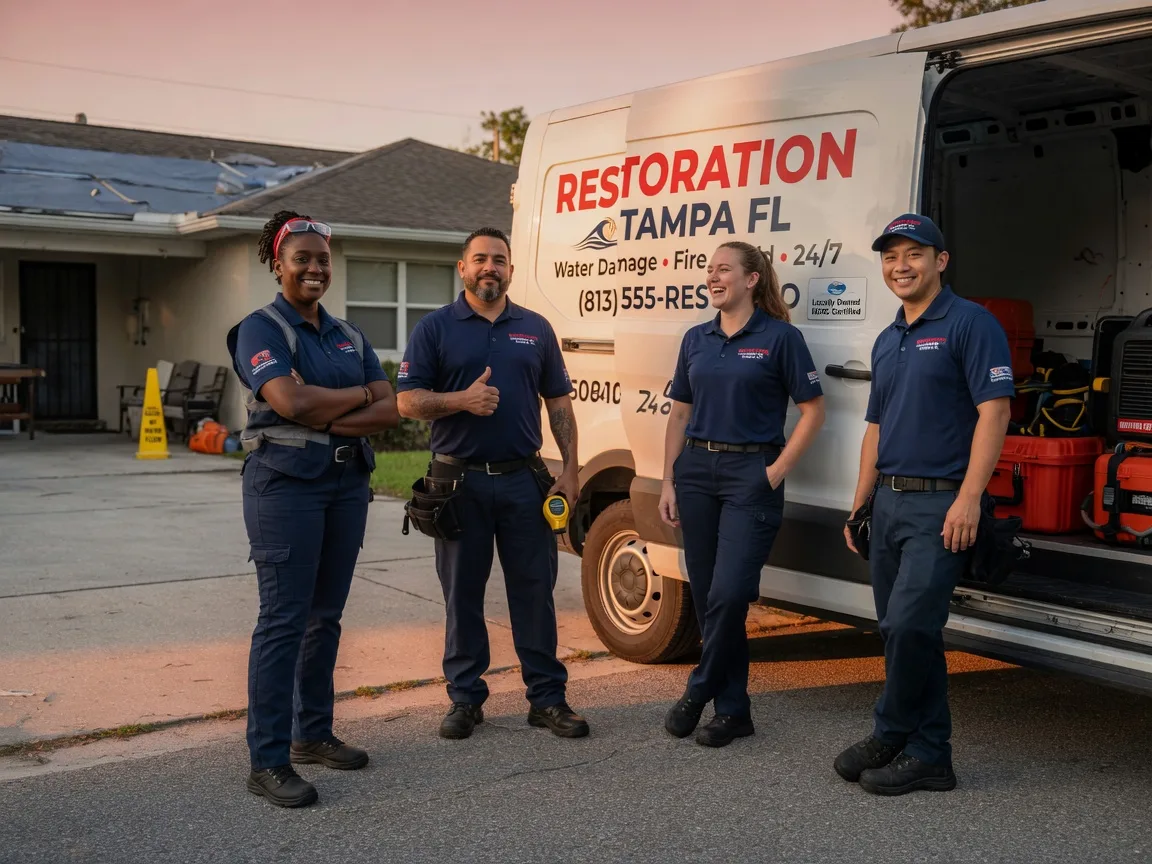 Water Damage Restoration company in Concho, OK